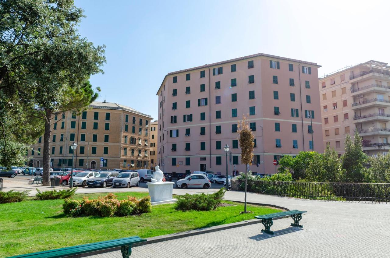 Joivy Spacious Family Apt For 4, In Carignano, Genoa Génova Exterior foto