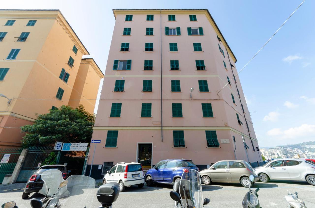 Joivy Spacious Family Apt For 4, In Carignano, Genoa Génova Exterior foto